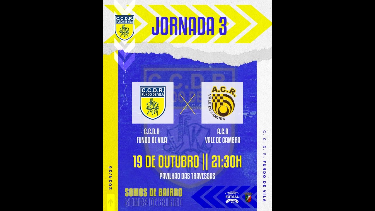 CCDR Fundo de Vila VS A.C.R Vale Cambra
