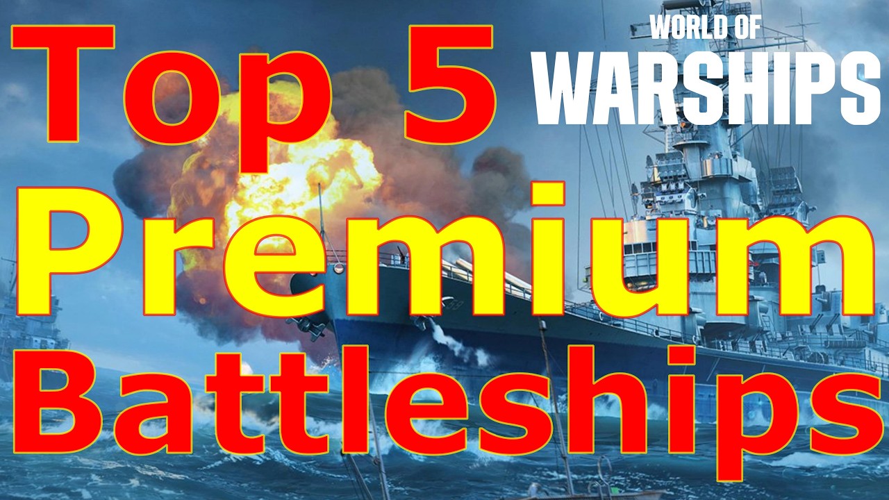 World of Warships &mdash; Топ-5 премиумных линкоров