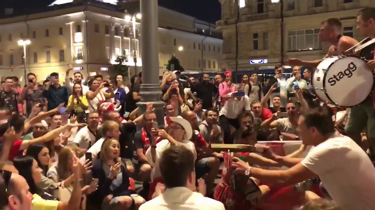 Polish fans in Russia 2018