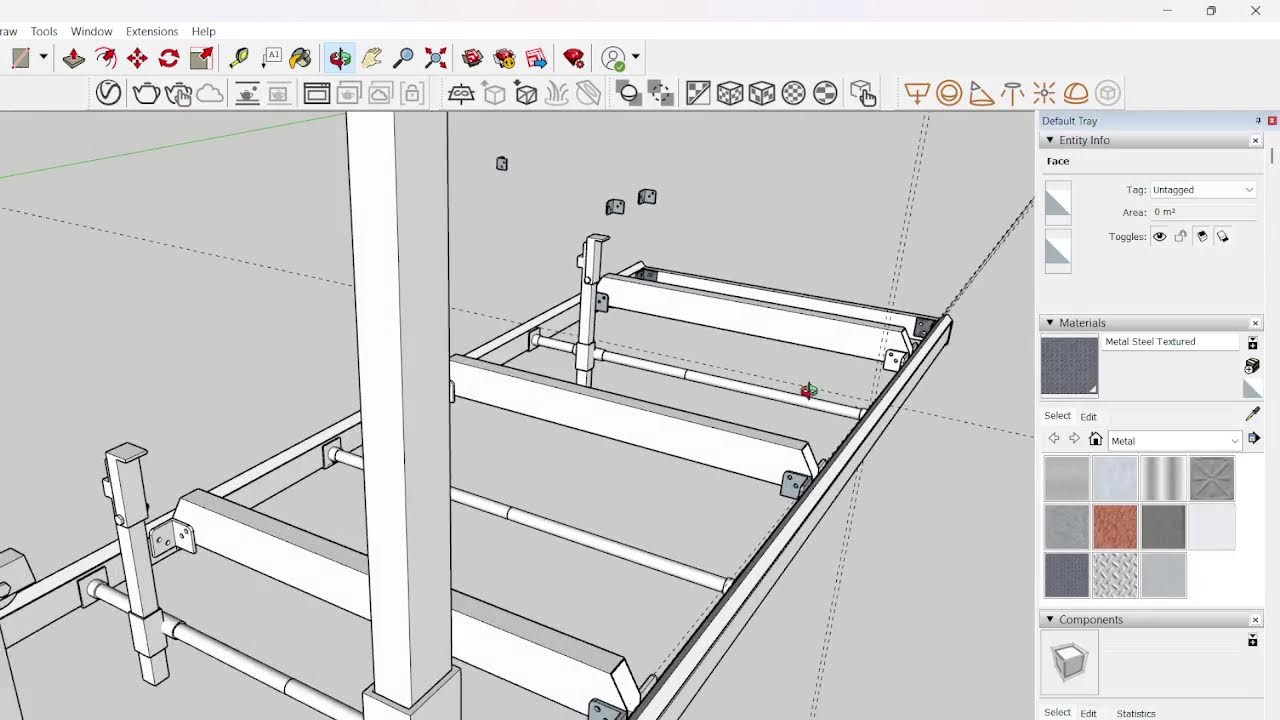 saw mill design sketchup ah
