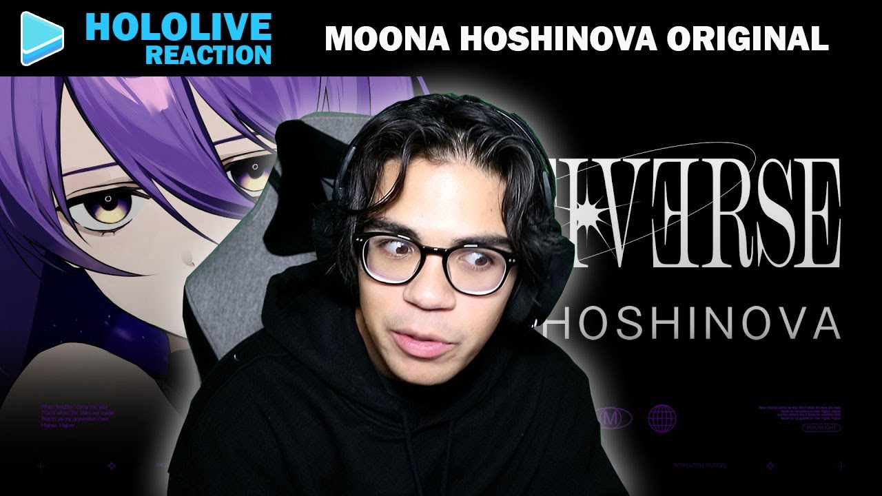 Moona Hoshinova - Multiverse【Original Song】Reaction