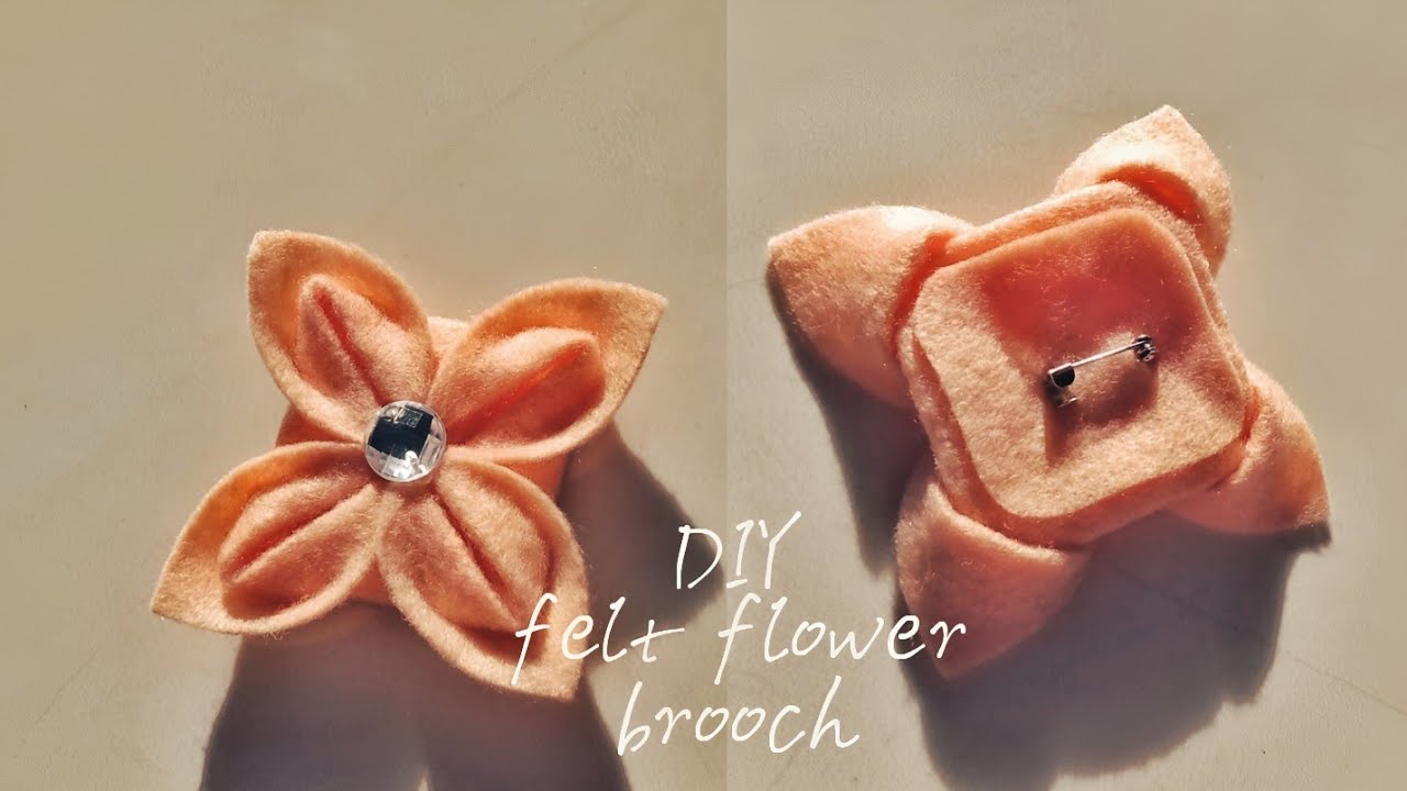 Felt Flower Brooch (2).