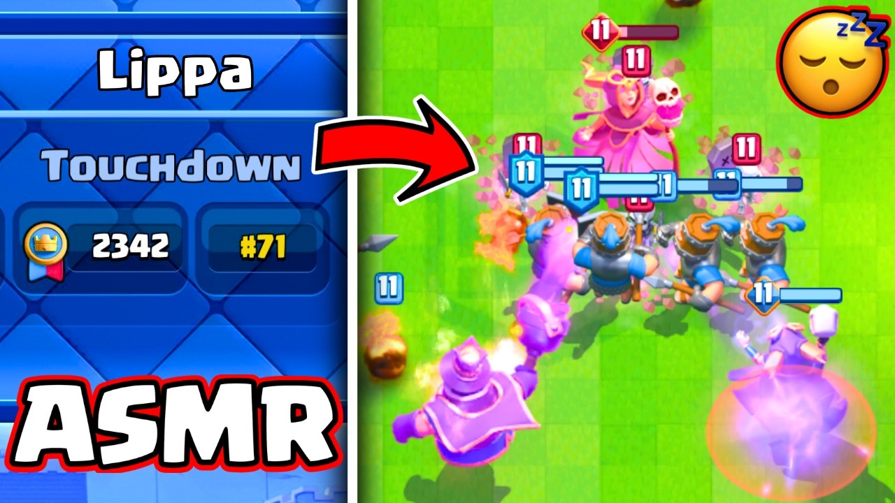 ASMR GAMING | I Went UNDEFEATED With This Touchdown Ranked Deck!!! Relaxing Whispering 💤💤💤