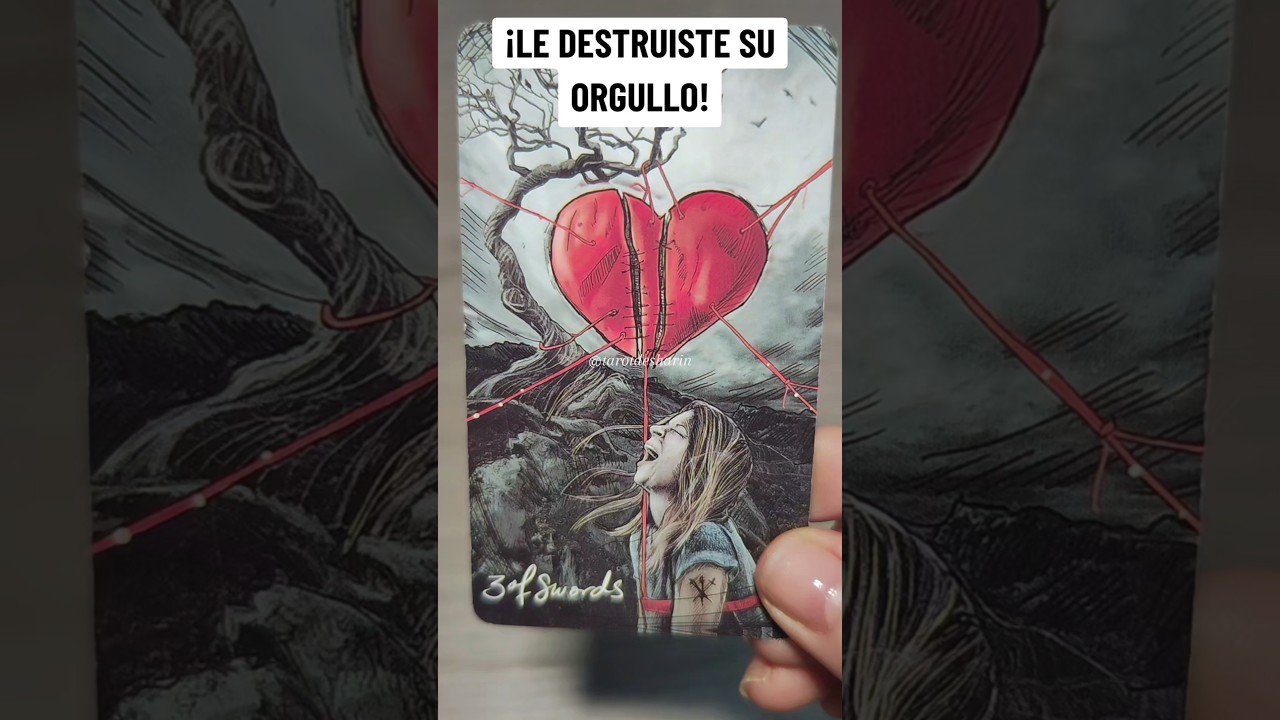 💜DESTRUISTE SU ORGULLO#parati #tarot #tarotdesharin #viral #youtubeshorts #shorts #youtube #amor #fy