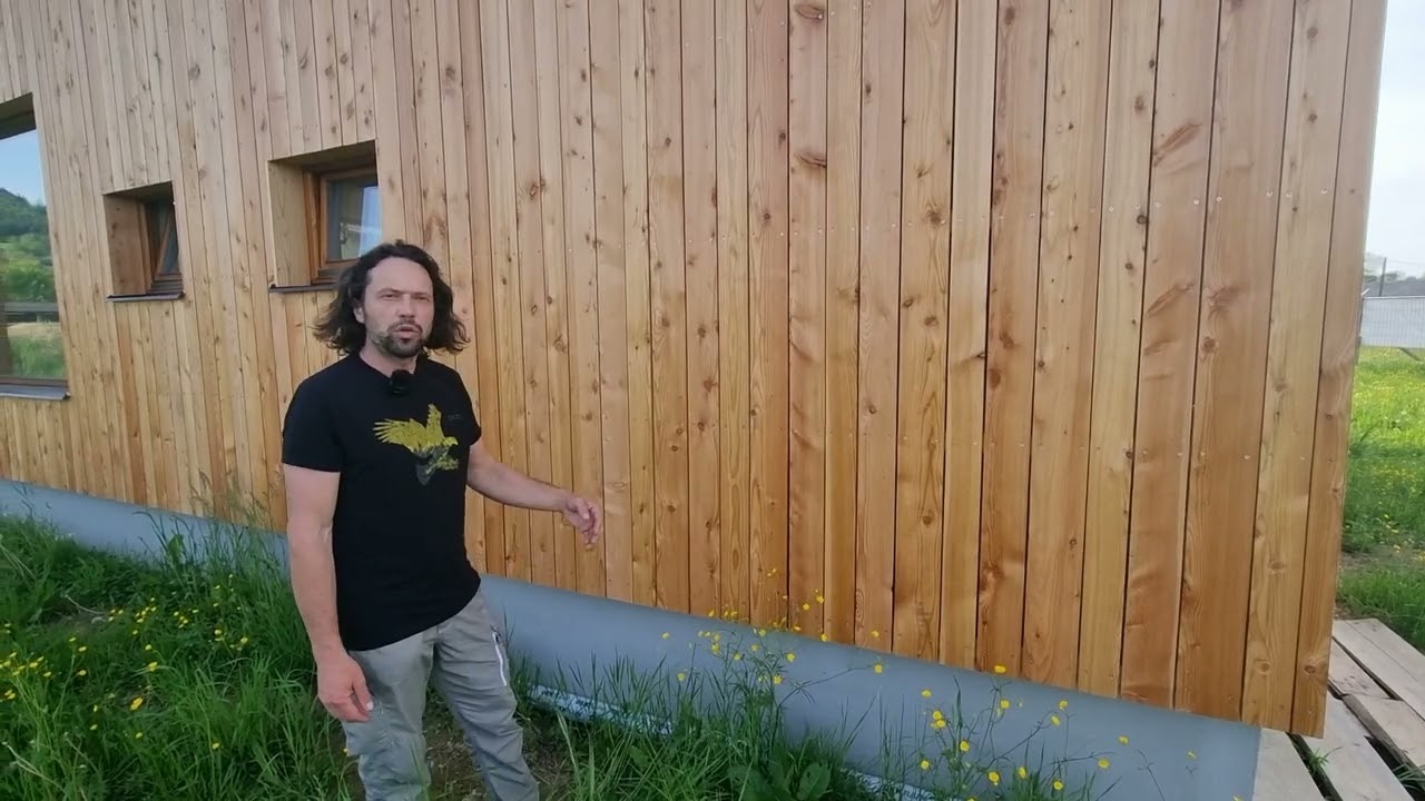 Modřínový obklad fasády – ekonomické a originální řešení