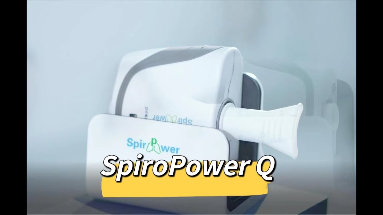 SpiroPower Q, Portable ultrasonic pulmonary function testing device