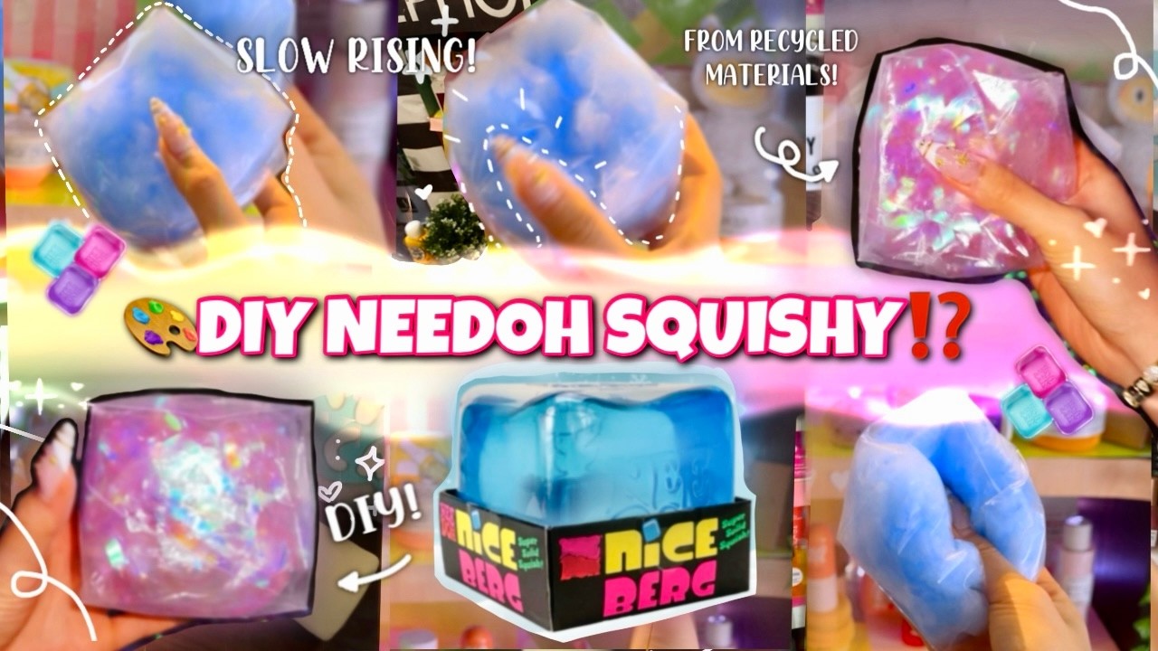 🎨⁉️Мастер-класс по изготовлению мягкой игрушки NEEDOH своими руками🧊🌴
