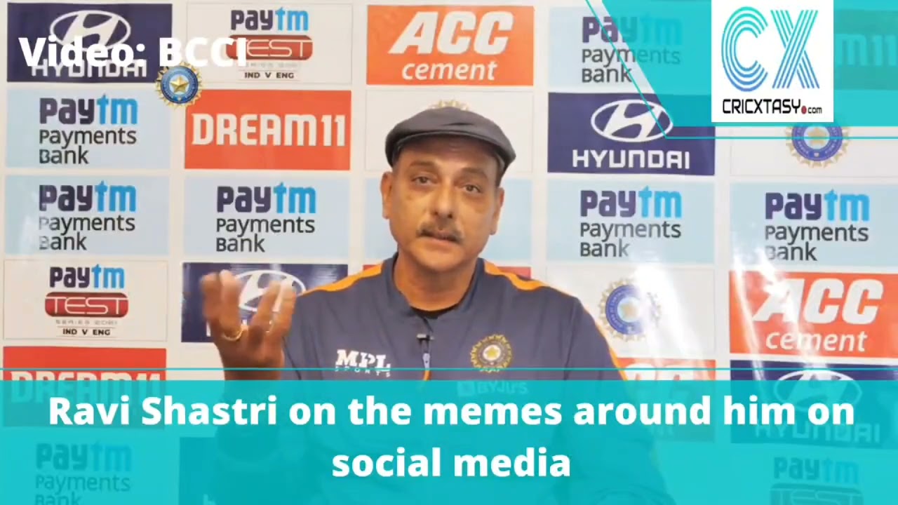 Ravi Shastri reaction on his meme floating on Social media | Heart winning speech ❤️❤️❤️ | #cricket