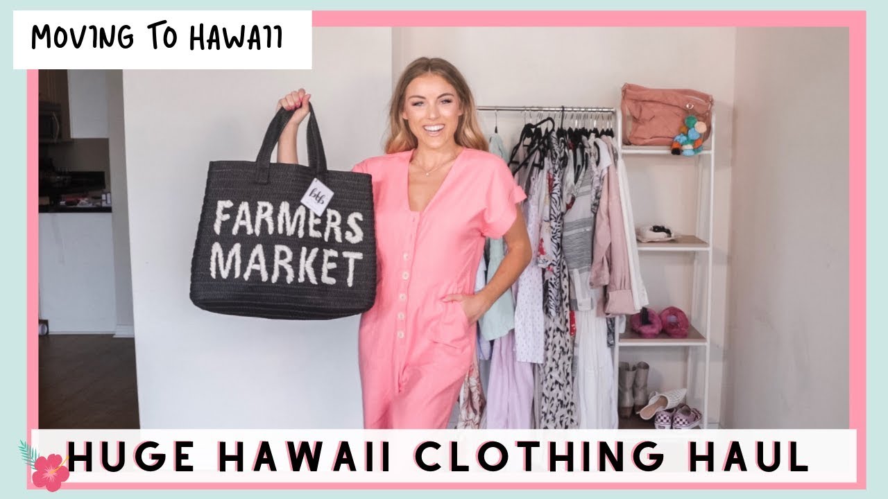 Huge Hawaii Clothing Haul | Moving To Hawaii