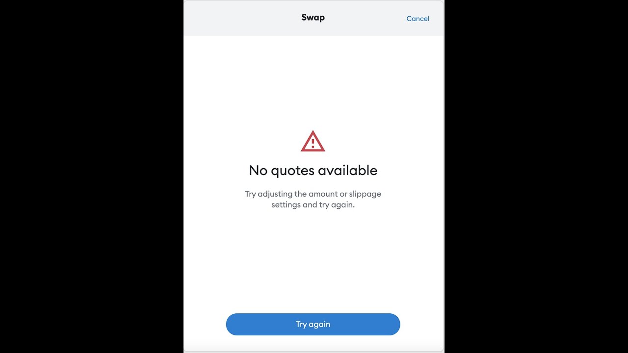 Fix MetaMask Error: 