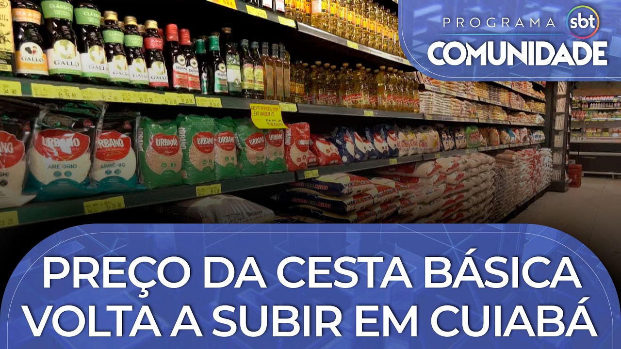 Orçamento pesado: Preço da cesta básica volta a subir em Cuiabá