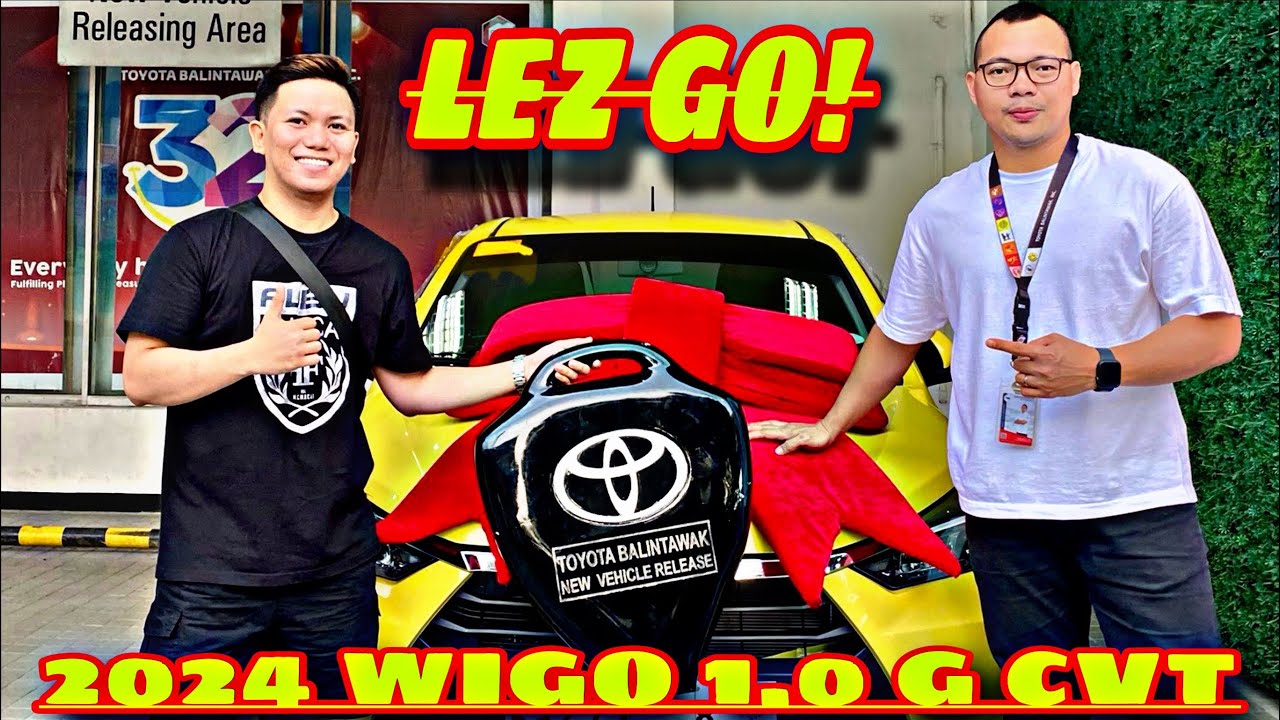 2024 TOYOTA WIGO 1.0 G CVT I SRP: 729,000* I DEMO AND TURN OVER