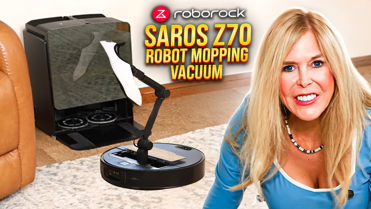 Обзор Roborock Saros Z70 | Робот-пылесос для влажной уборки с манипулятором-манипулятором