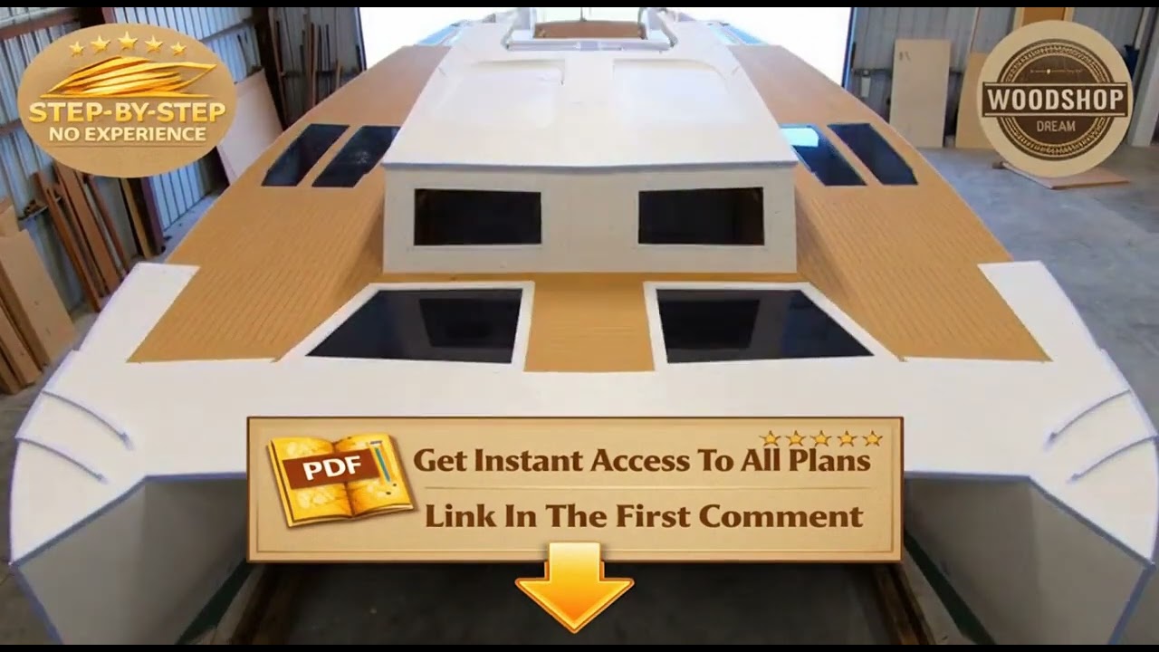 Building Your Bluewater Catamaran Secret DIY Plans for Total Beginners