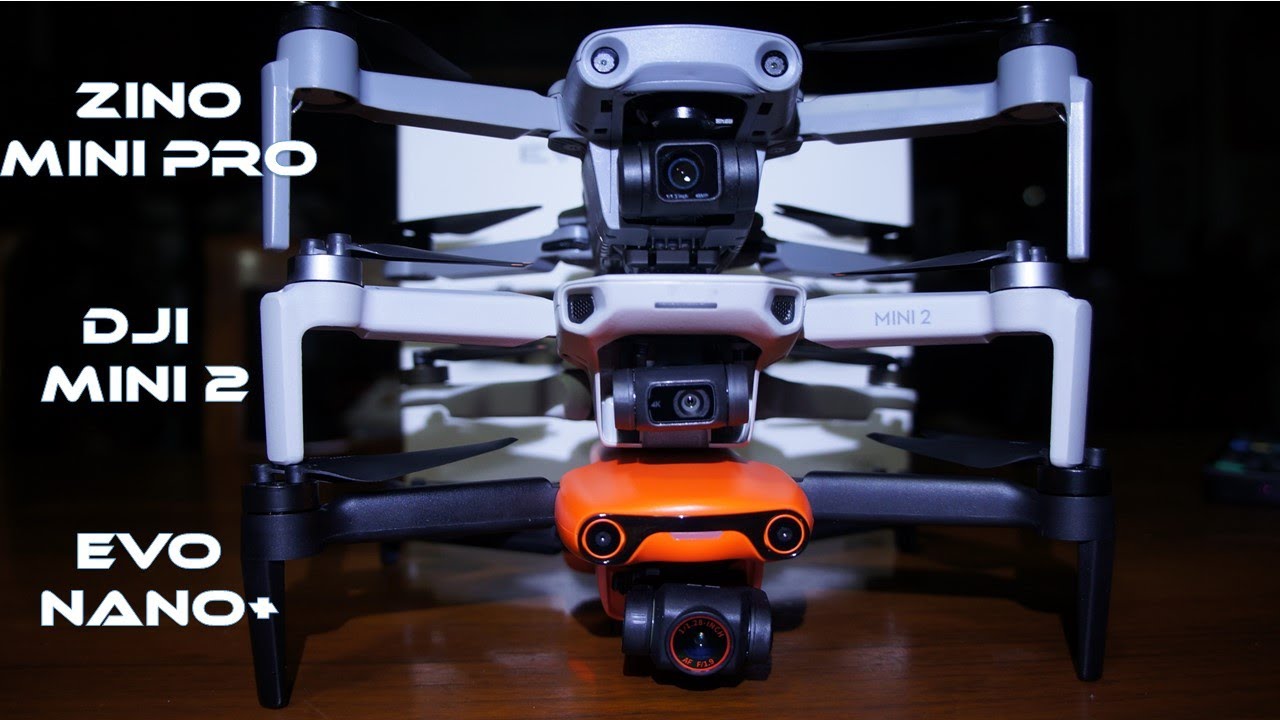 MIGLIOR DRONE 250g? Confronto EVO NANO PLUS, DJI MINI 2, ZINO MINI PRO