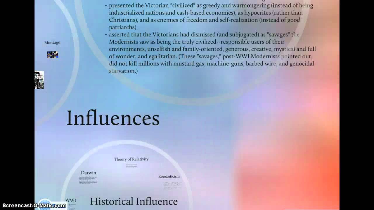 Literary Modernism Lecture Part I