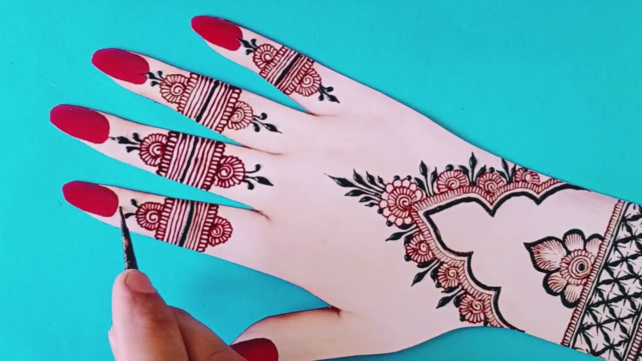 Simple Henna Mehndi 2025 | Bridal Mehndi Design | A2Z Mehndi Design