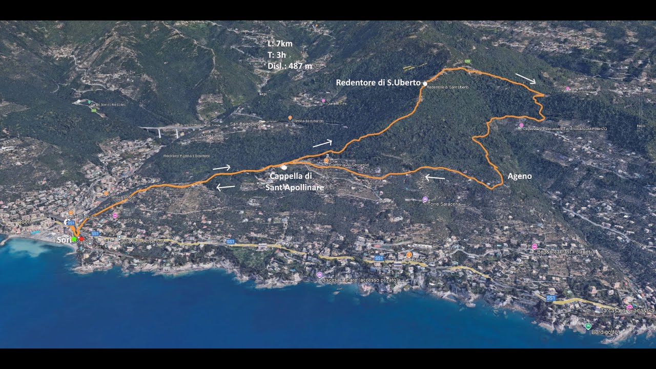 17 10 2025  Anello di Sori (Sant' Apollinare -   Sant'Uberto  -   Ageno)