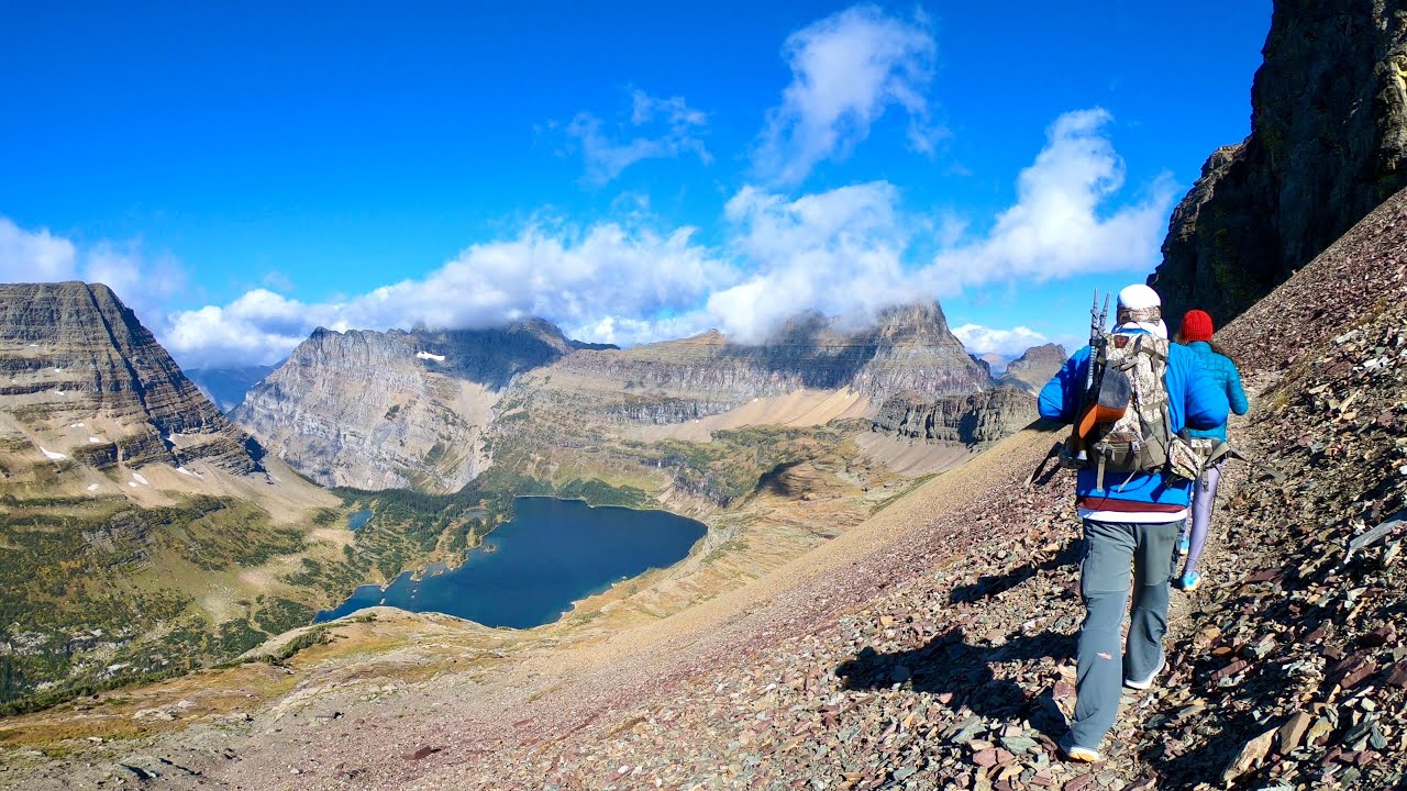 Reynolds Mountain Trail in Glacier National Park 4K