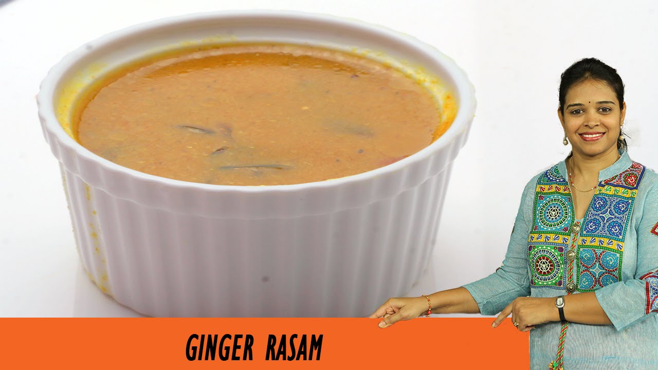 GINGER RASAM -  Mrs Vahchef