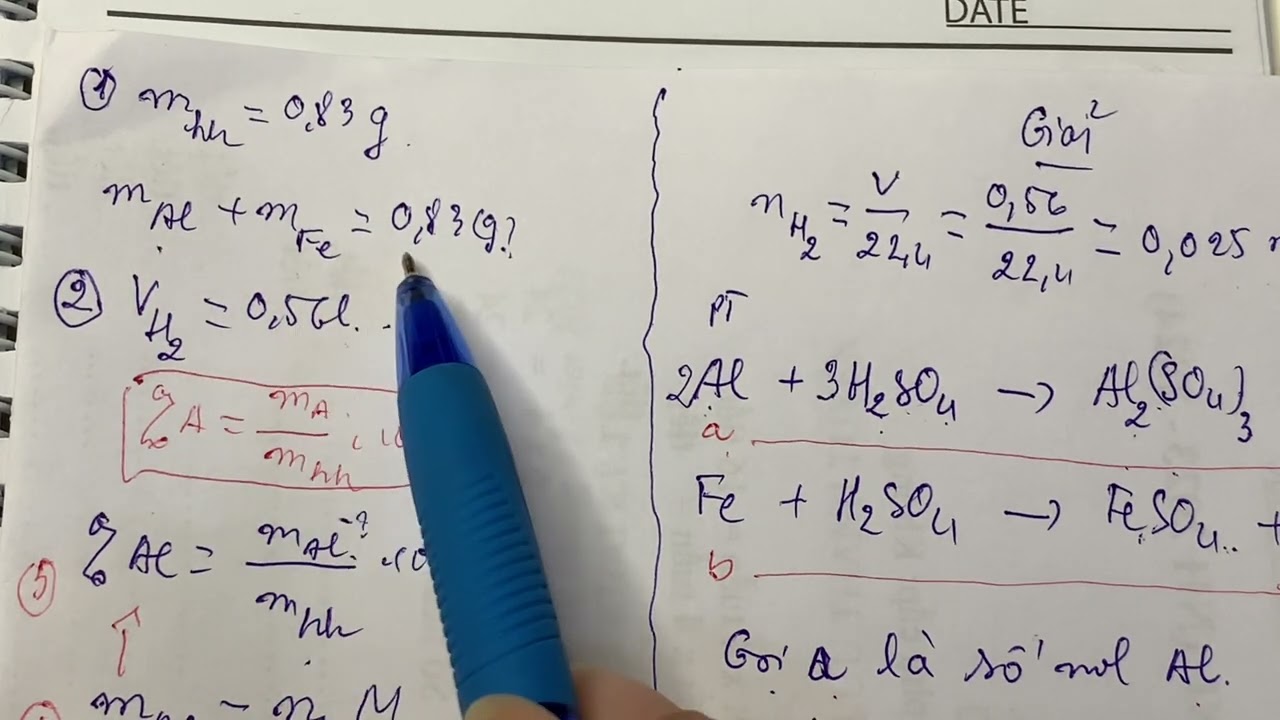 Tìm thành phần phần trăm theo khối lượng của các kim loại trong hỗn hợp.