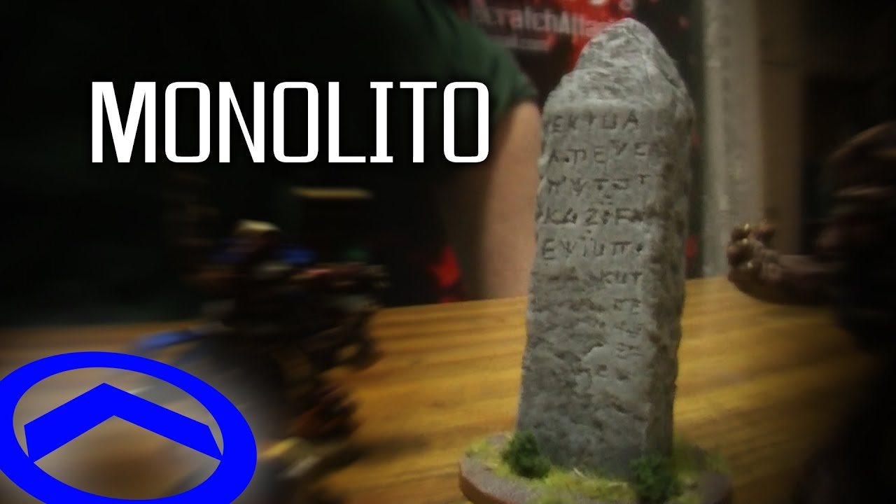 Monolito - Obelisco + Pincel seco - NOOB