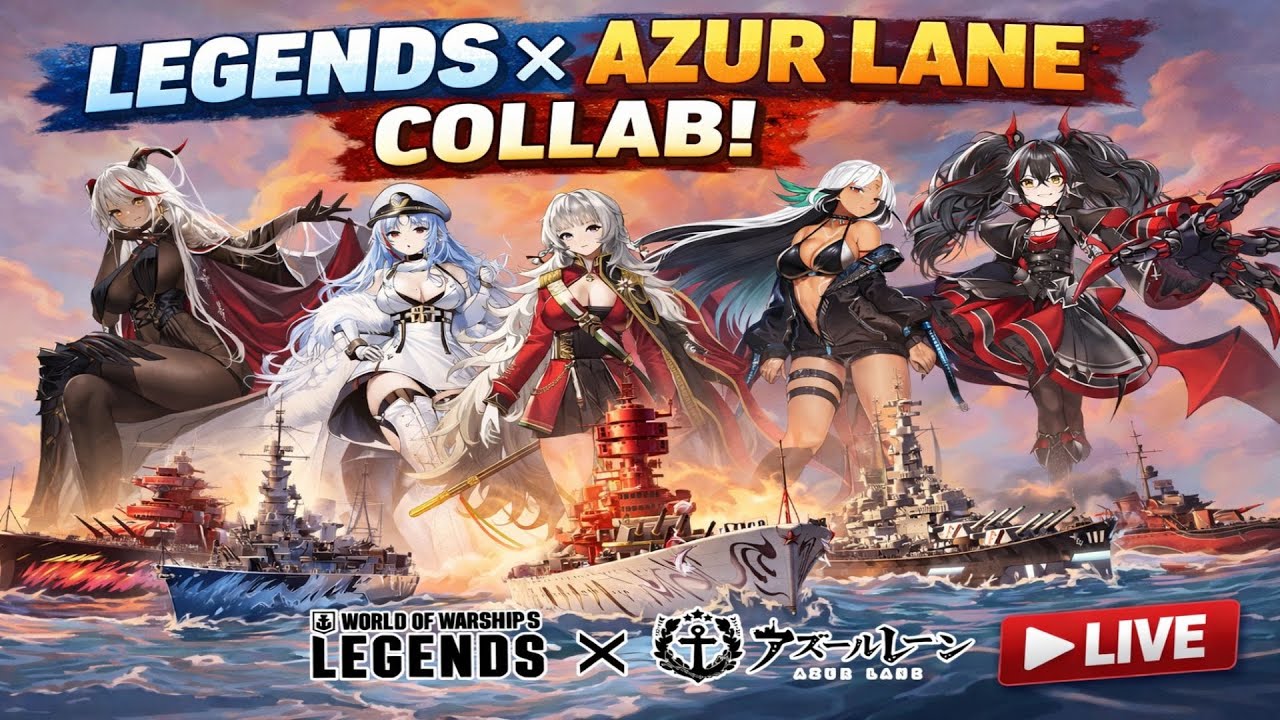 Azur Lane Collab LIVE! Ships Never Looked This Good