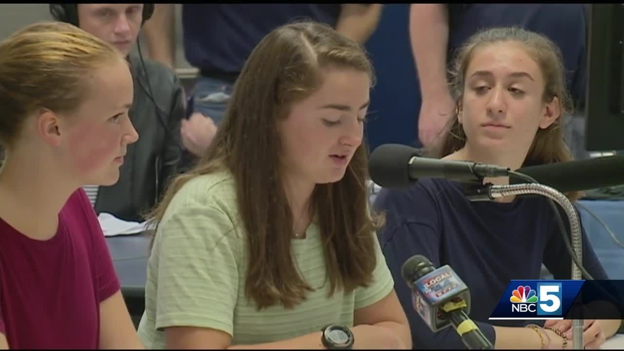 Parents and students confront school district about censored article