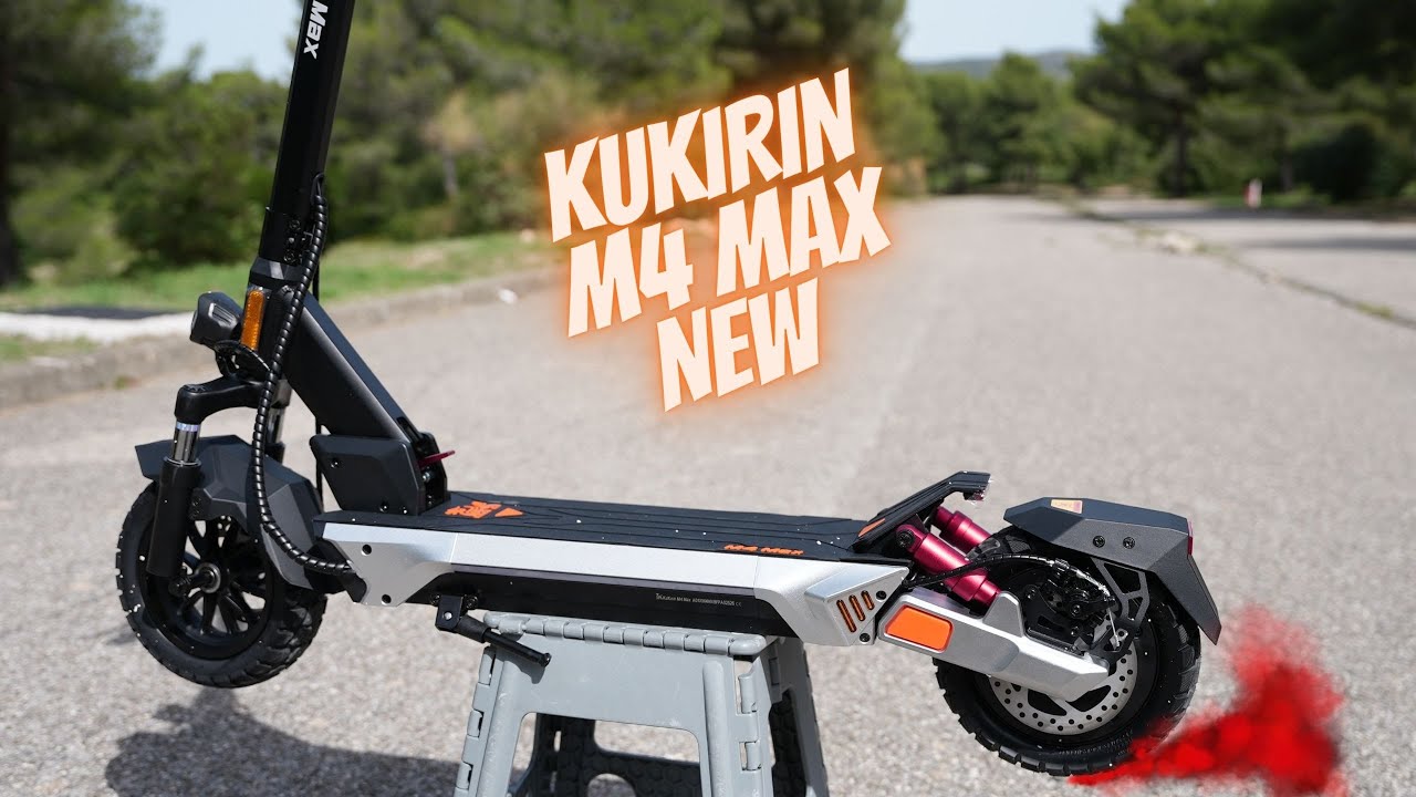 KUKIRIN M4 MAX UNE TROTTINETTE ELECTRIQUE A 540 EUROS !