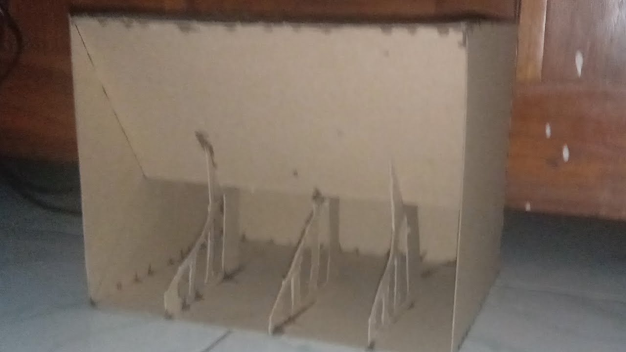 Cara membuat miniatur box turbo brewog 4 inch