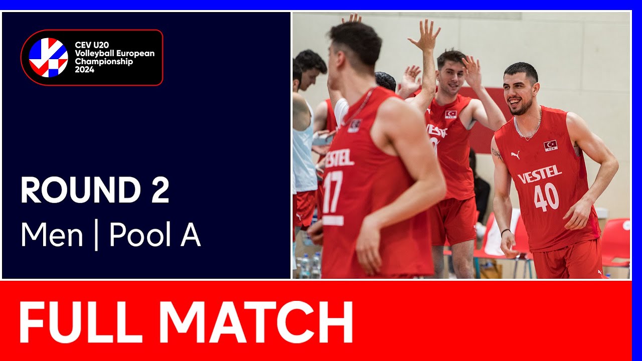 Full Match | Türkiye vs. Switzerland | CEV U20 Volleyball European Championship 2024