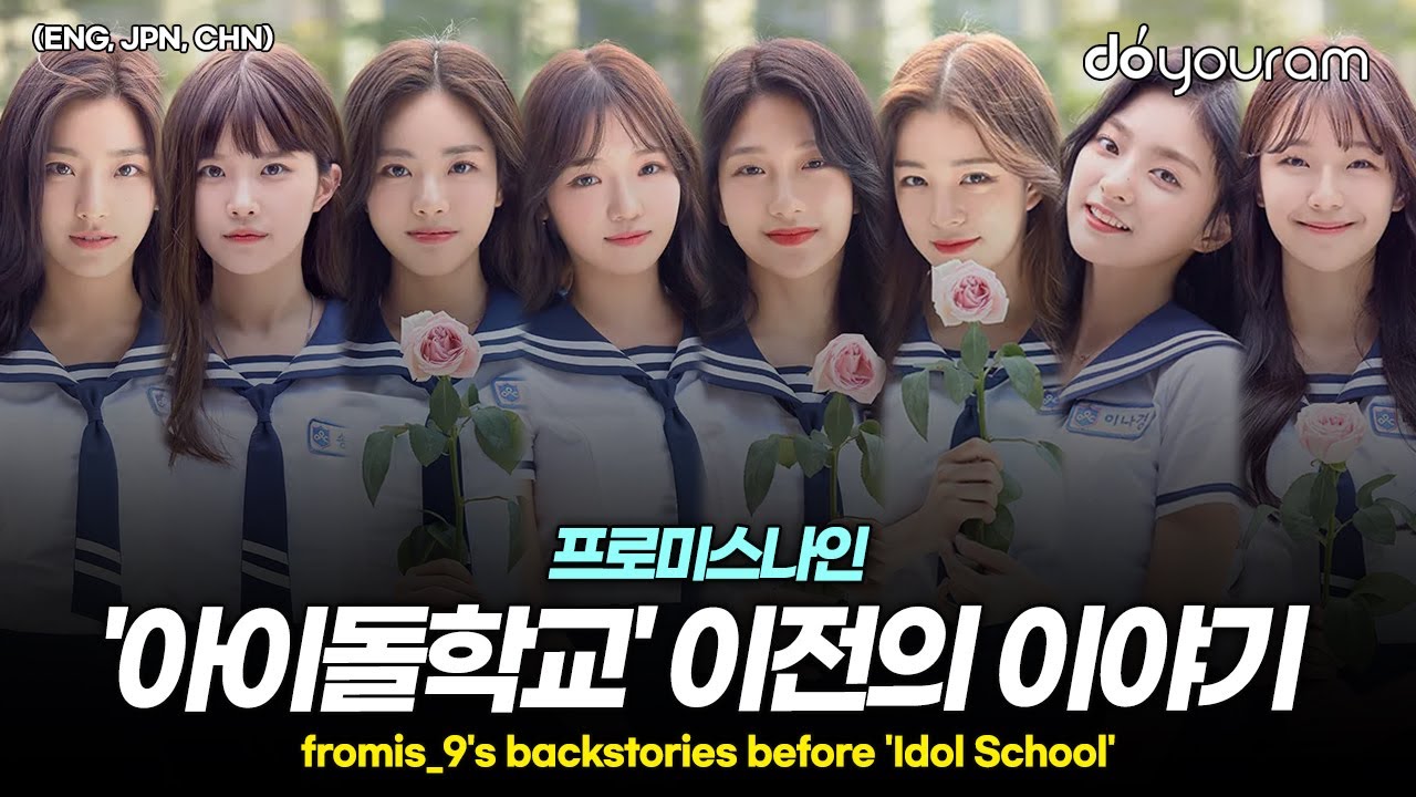 fromis_9, what were the members like before 'Idol School'?