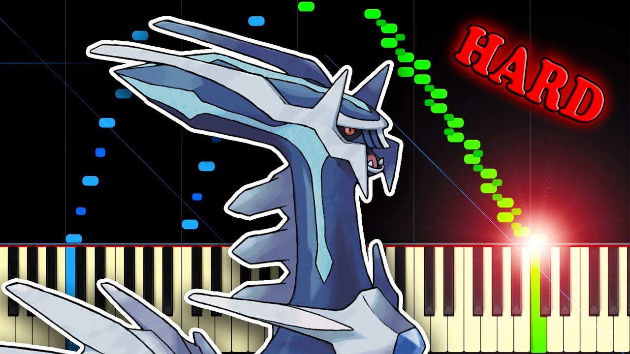 Pokémon Diamond/Pearl/Platinum Battle! - Piano Tutorial