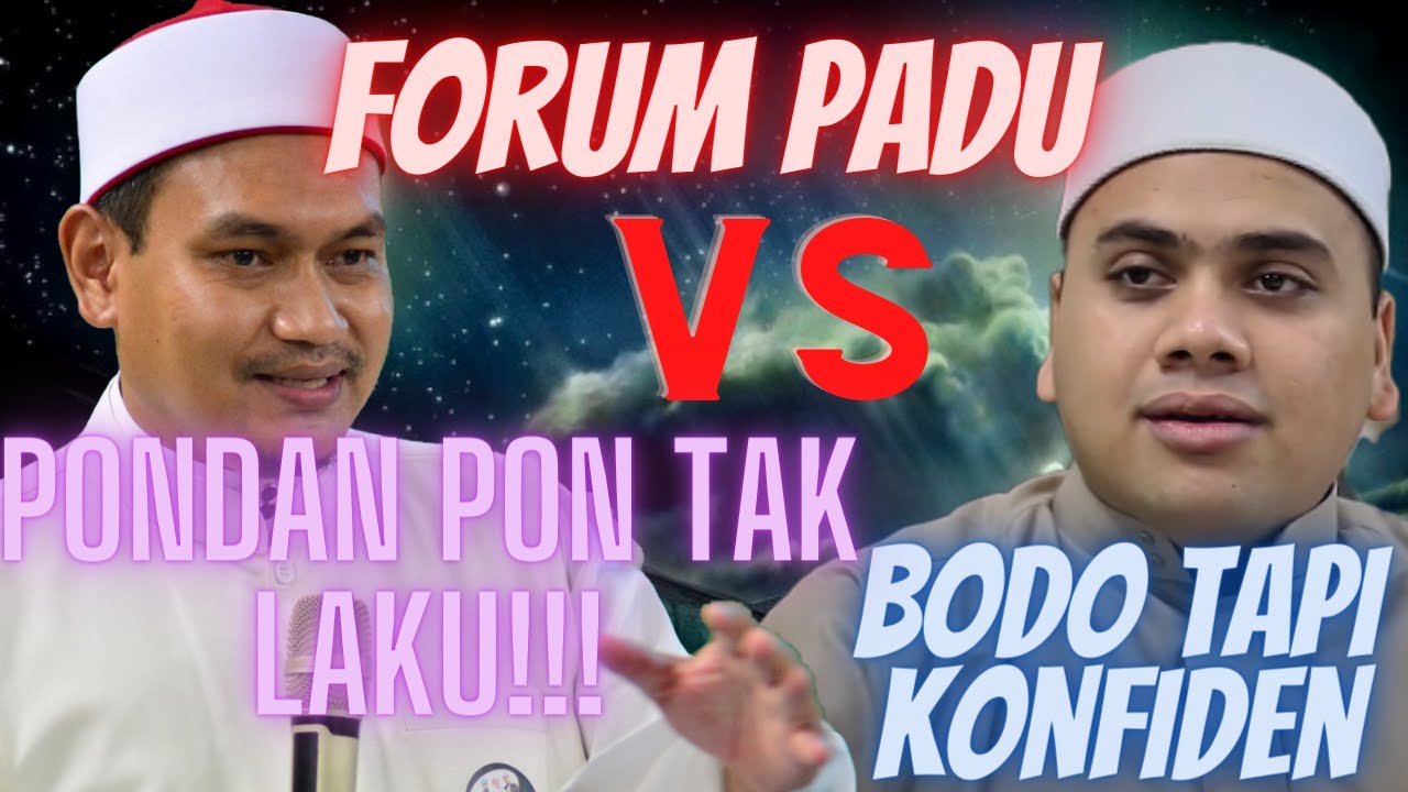 Forum Padu Ustaz Husam VS Ustaz Fawwaz l Pondan Pon Tak Laku l Bodo Tapi Konfiden l Nak Gagau???