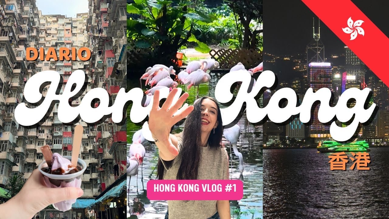 Diario de Hong Kong 🇭🇰 | DE SHENZHEN a HONG KONG 🚆 solo unas HORAS para EXPLORAR la CIUDAD 🏙️