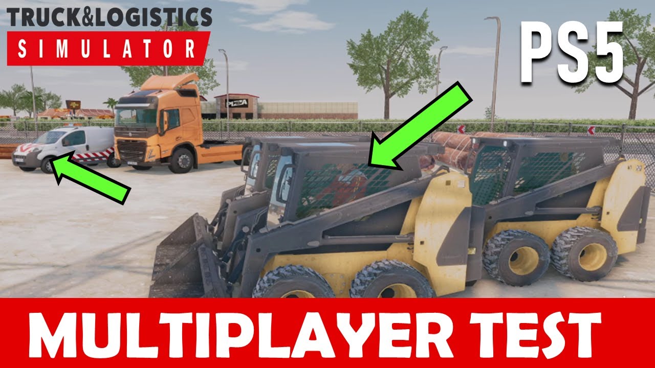 TRUCK & LOGISTICS SIMULATOR | PS5 | WIR testen den MULTIPLAYER für Euch + ERSTES kleines Fazit !