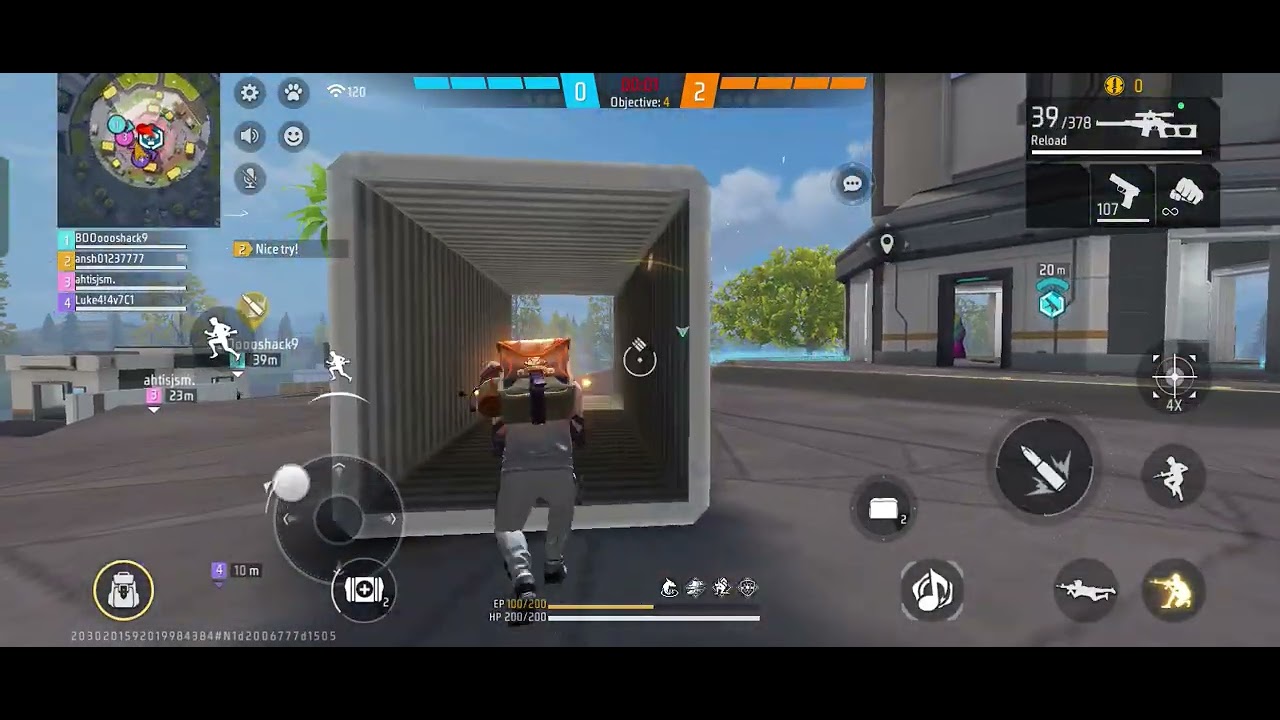 I play CS Ranked in This Free Fire video #### funny 😎😎####