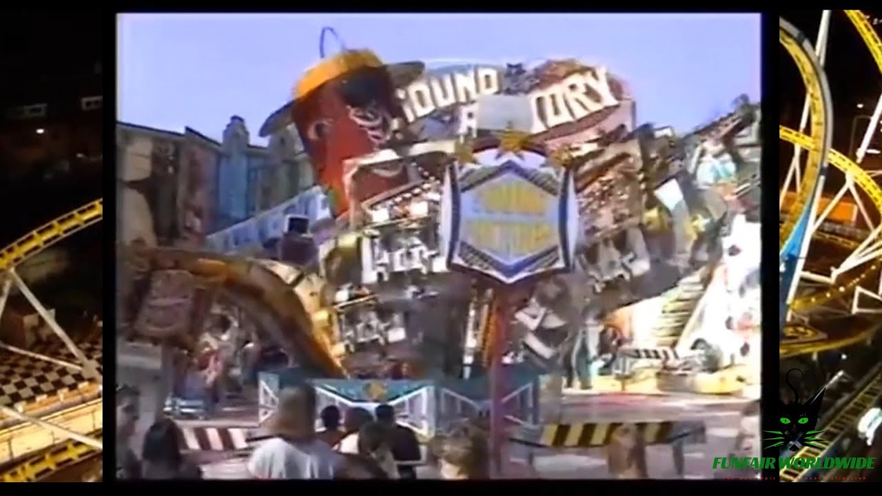 VERY INTENSE UNIQUE LOOPING THRILL RIDE 