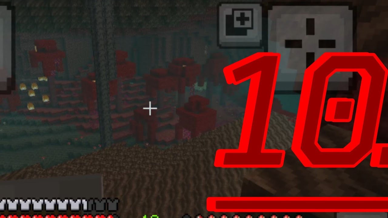Nether gizemli kırmızı biyom | Minecraft Pocket Edition:SURVIVAL | S1 - Bölüm.10