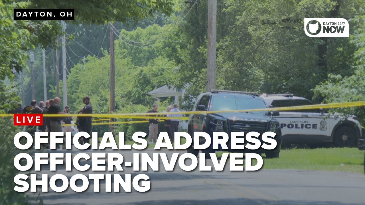 Dayton Police provide an update on a officer-involved shooting