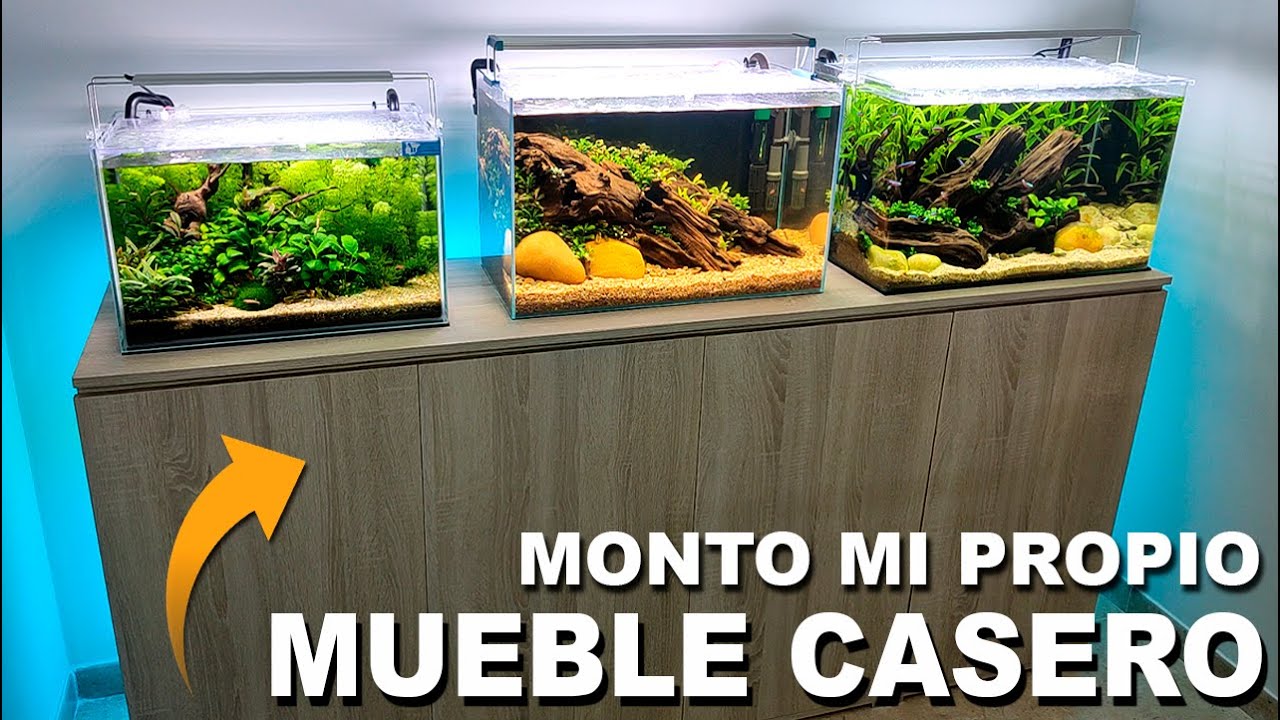 Construye tu Mueble Casero para Acuarios: Consejos y Sugerencias para hacerlo Fácil y con Éxito.