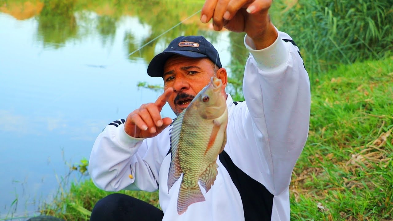 صيد الغلة فى الاماكن العشوائيه  fishing tilapia