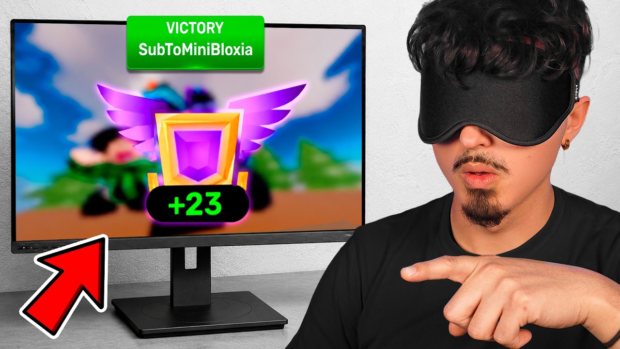I played RANKED RIVALS BLINDFOLDED