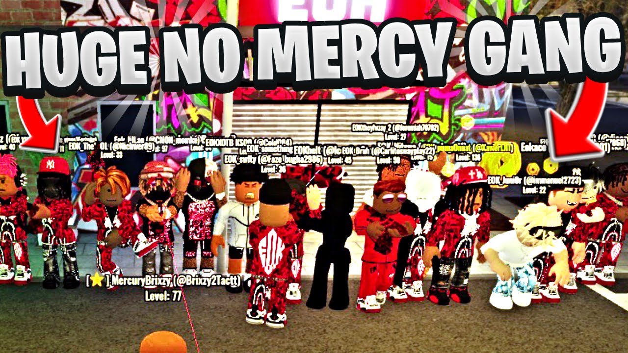 Я ПОЛУЧИЛ ДОСТУП К САМОЙ БОЛЬШОЙ БАНДЕ В ИГРЕ ROBLOX NO MERCY HOOD