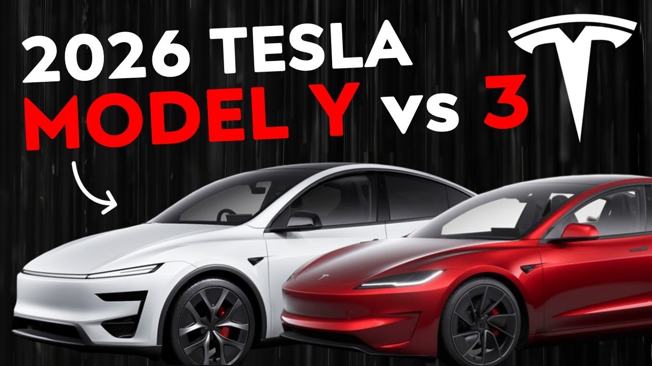 2026 Tesla MODEL Y vs MODEL 3: Don't Make a Mistake!