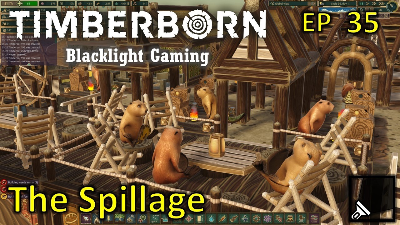 【Timberborn Experimental 1.0】 The Spillage Gameplay Episode 35