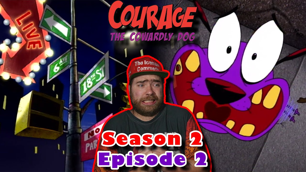 Courage in the Big Stinking City! | Courage the Cowardly Dog S2E2 Reaction