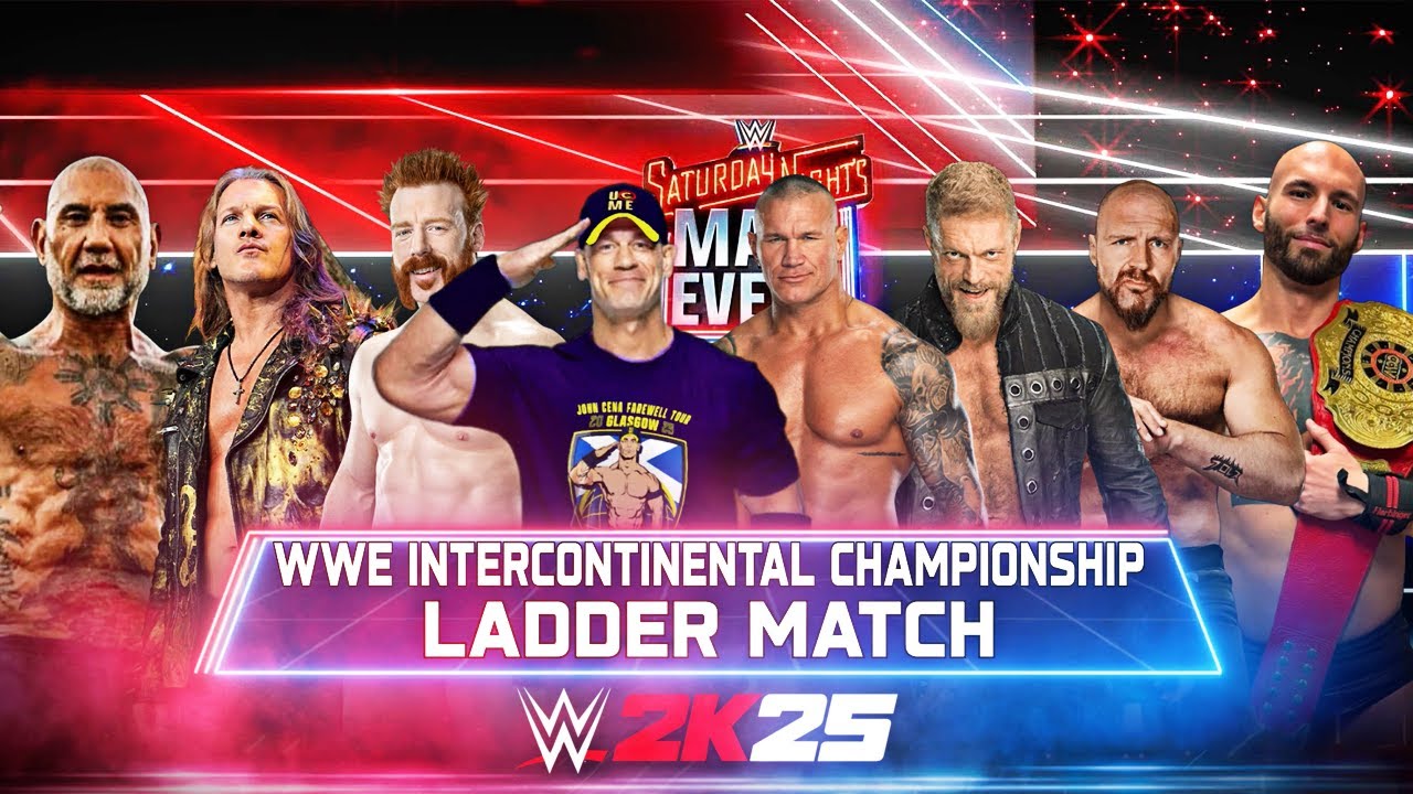 Последний матч Джона Сины | Лестничный матч на 8 человек — WWE 2K25