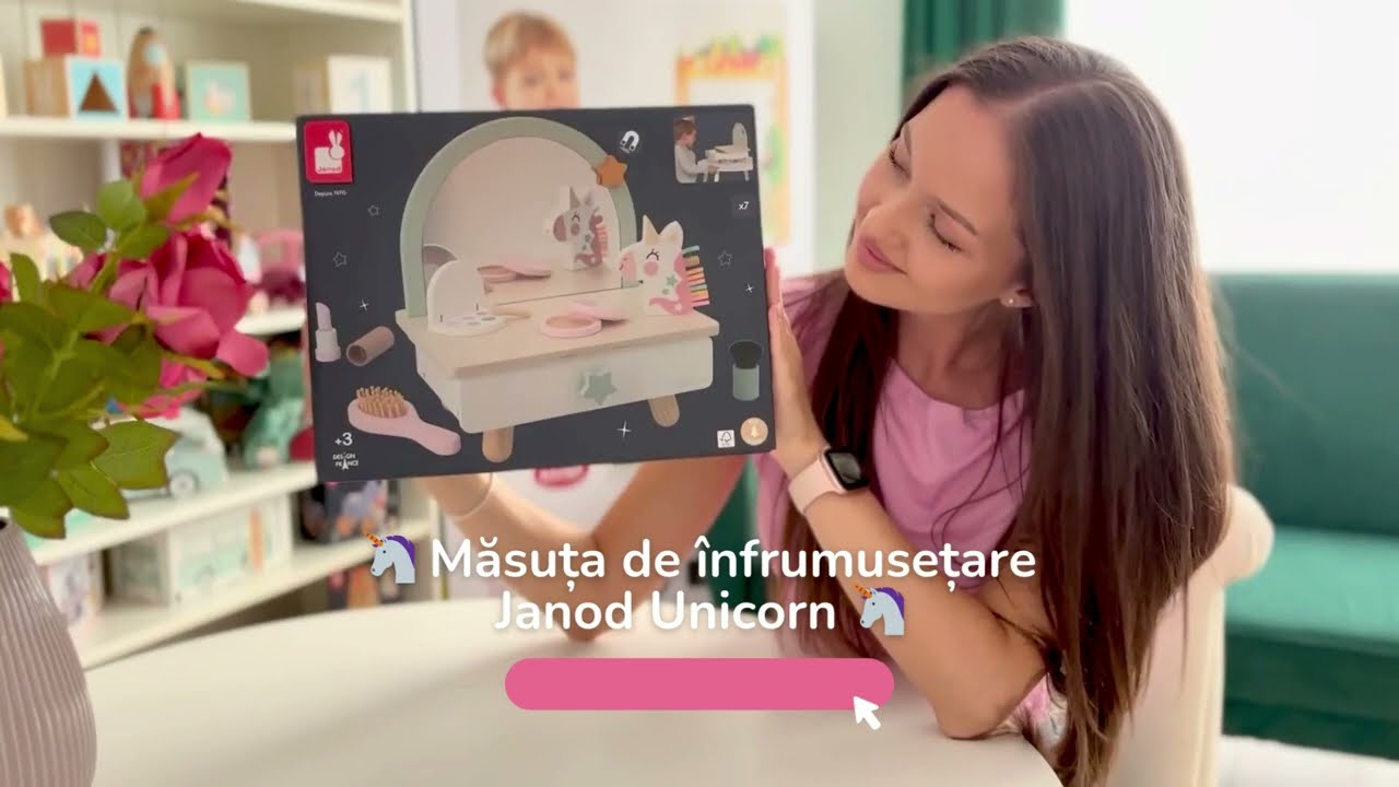 Masuta de Infrumusetare din Lemn Janod - Elcokids