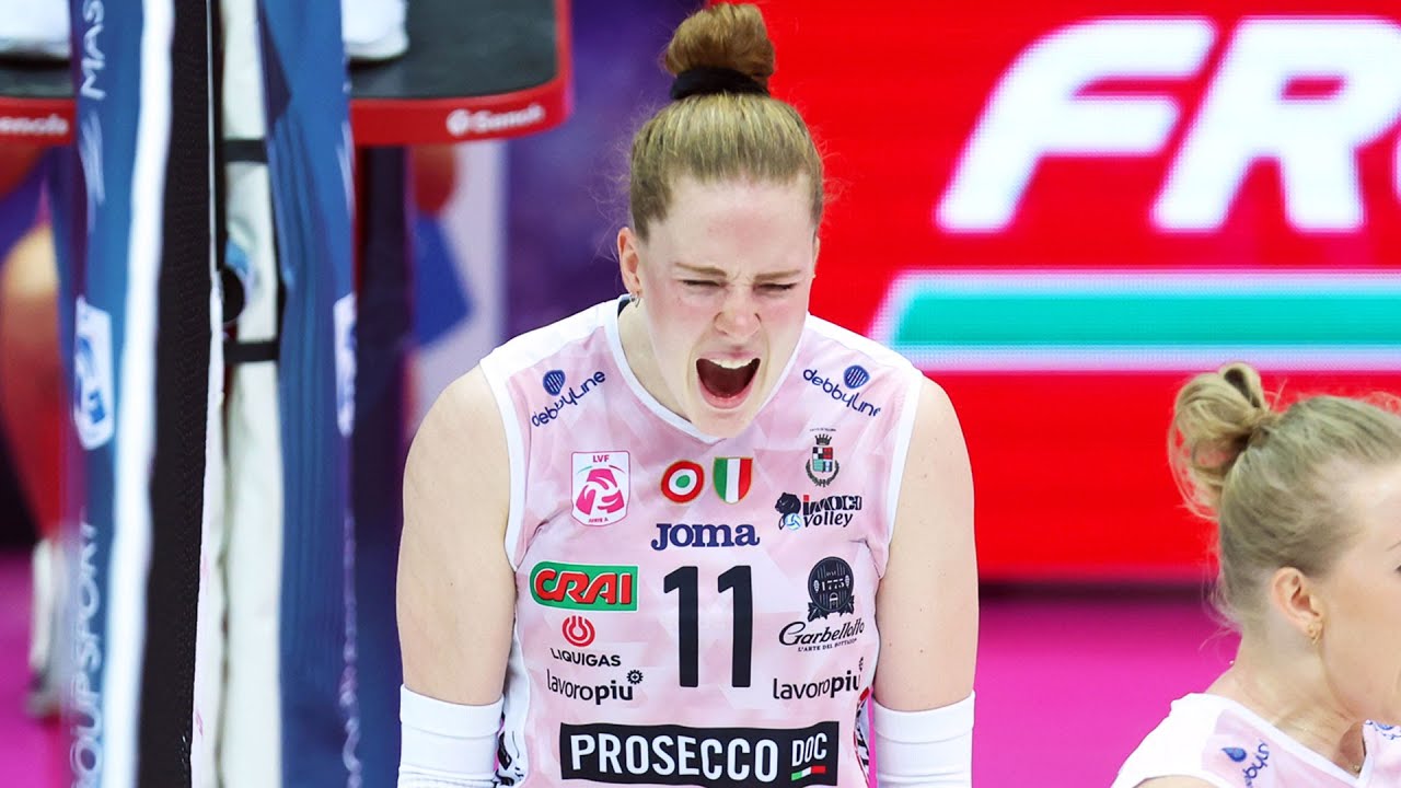 WONDERFUL ISABELLE HAAK, Top Scorer in Supercup Conegliano - Milano | Lega Volley Femminile 2023/24